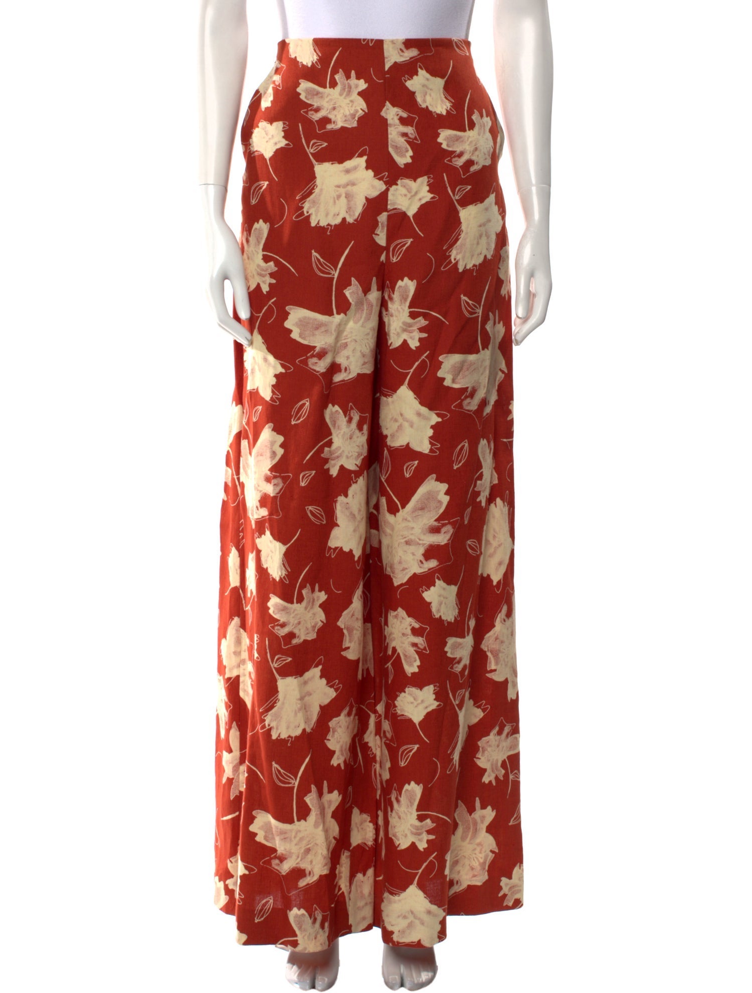 Scanlan Theodore Linen Wide Leg Pants w/ Tags