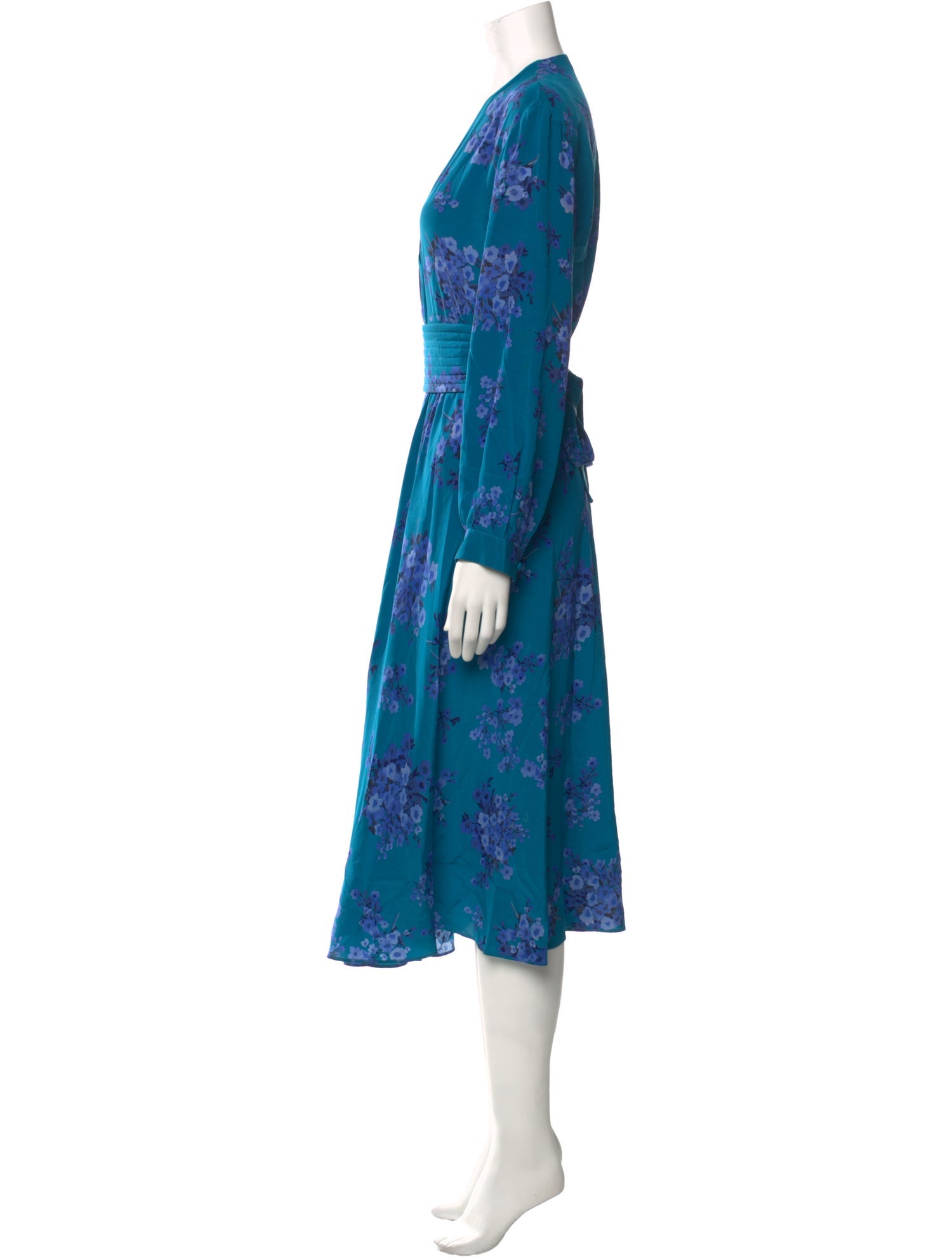 Scanlan Theodore Silk Long Dress