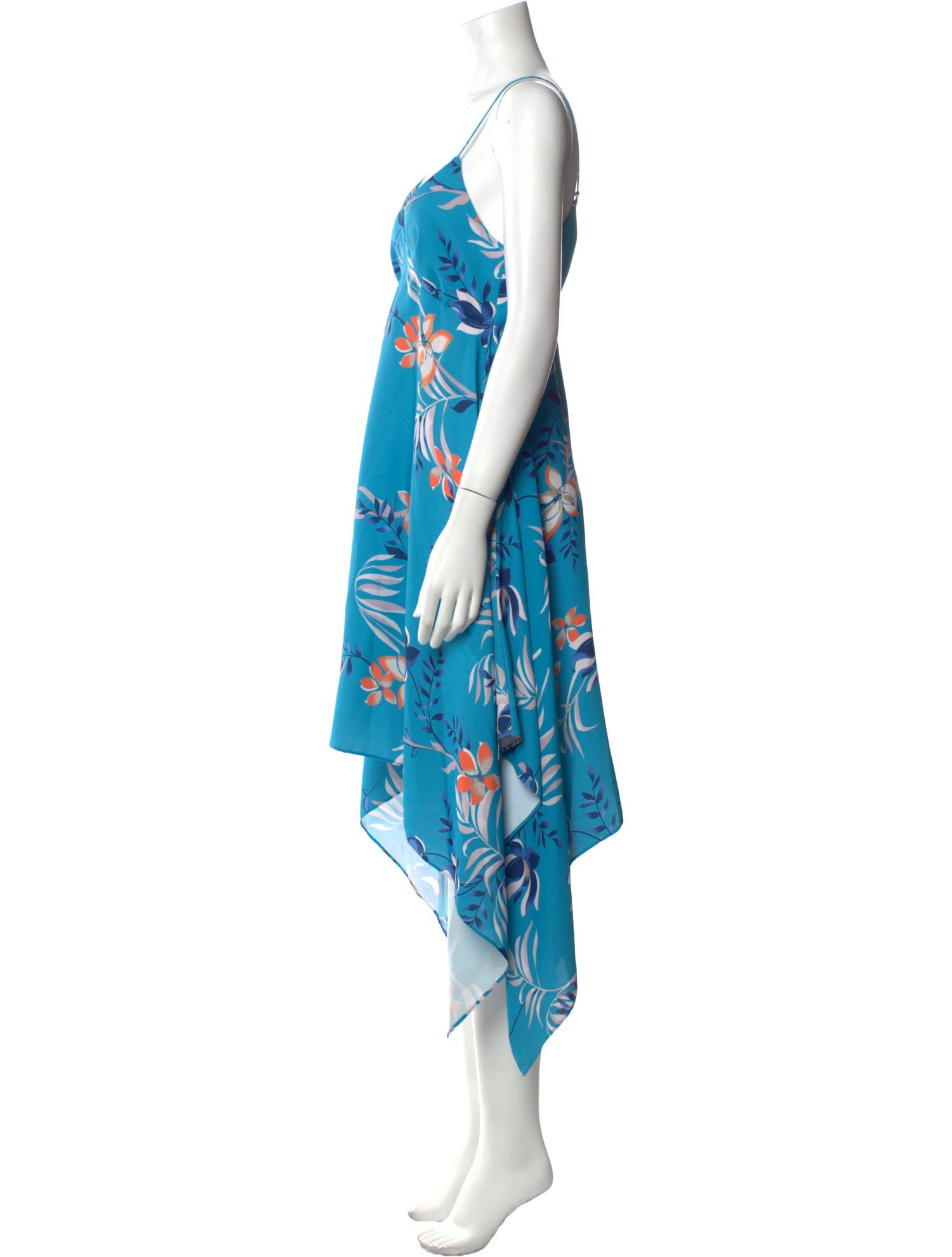 Scanlan Theodore Floral Print Long Dress w/ Tags