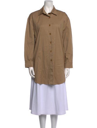 Scanlan Theodore Long Sleeve Button-Up Top