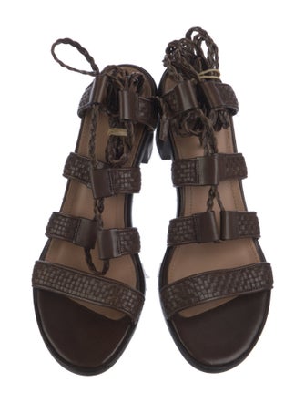 Scanlan Theodore Leather Gladiator Sandals