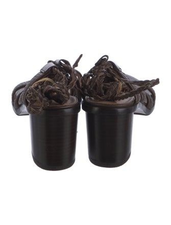 Scanlan Theodore Leather Gladiator Sandals