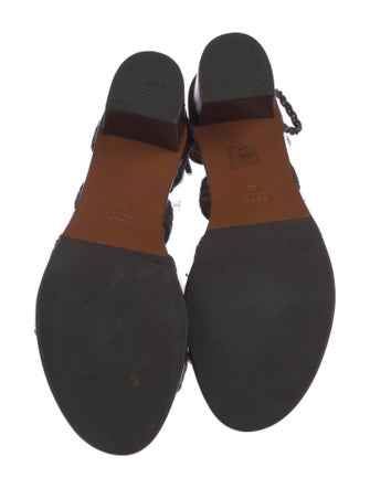 Scanlan Theodore Leather Gladiator Sandals