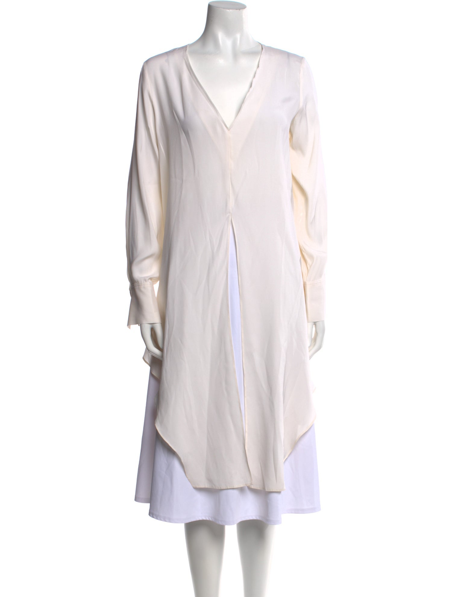 Scanlan Theodore Silk V-Neck Tunic