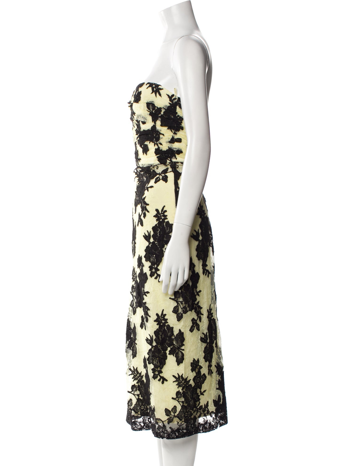 Scanlan Theodore Floral Print Knee-Length Dress w/ Tags