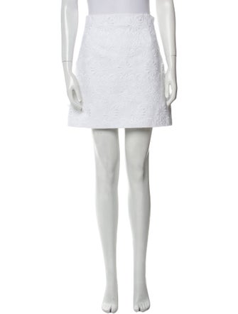 Scanlan Theodore Patterned Mini Skirt