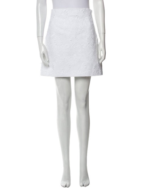 Scanlan Theodore Patterned Mini Skirt