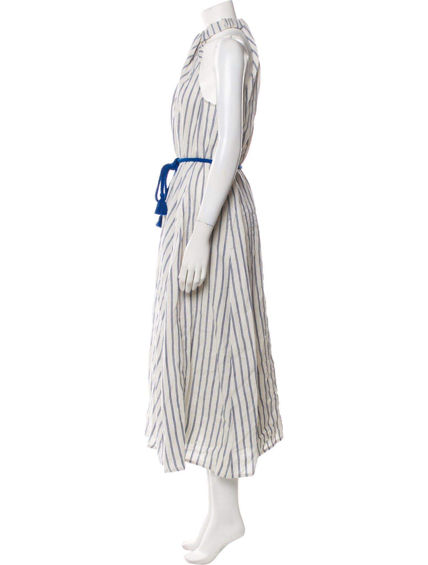 Scanlan Theodore Linen Long Dress