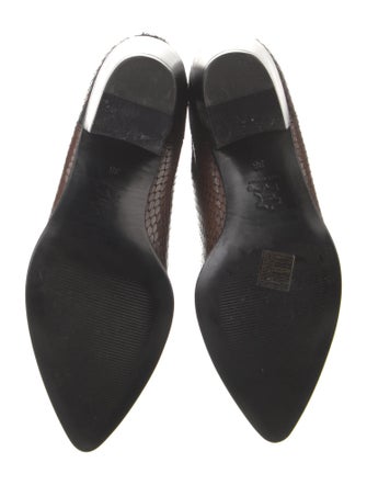 Scanlan Theodore Snakeskin Chelsea Boots