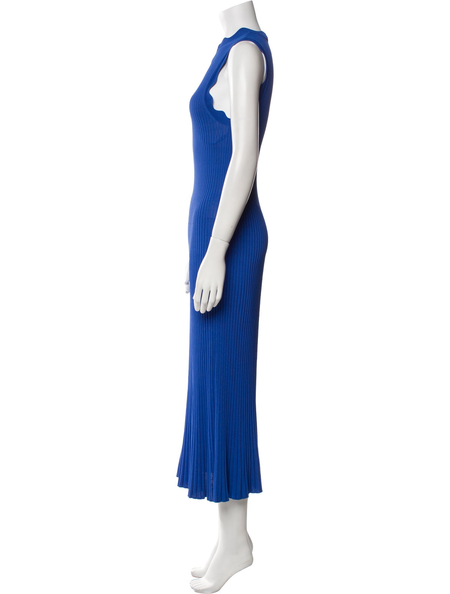 Scanlan Theodore Mock Neck Long Dress