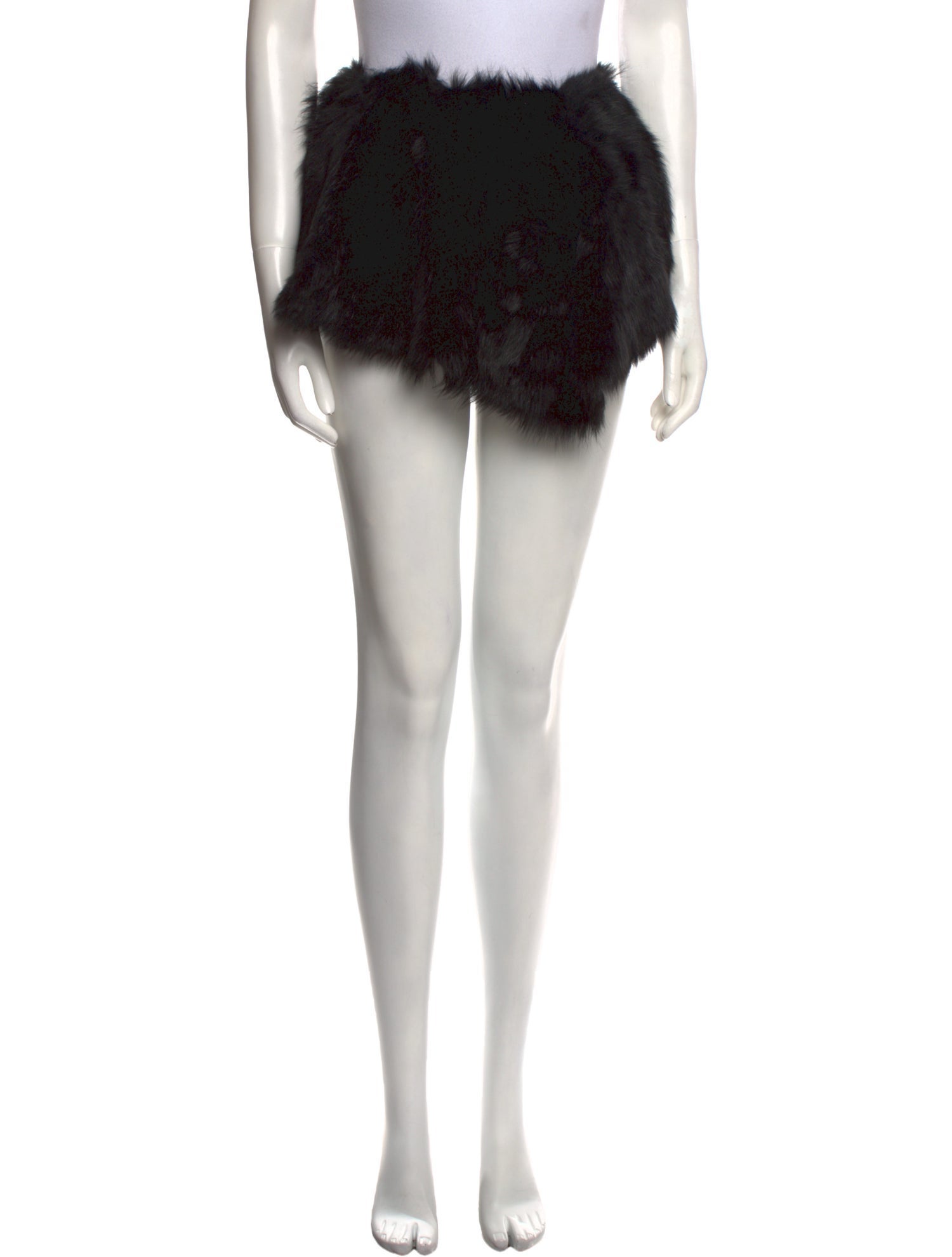 Scanlan Theodore Lambskin Mini Skirt