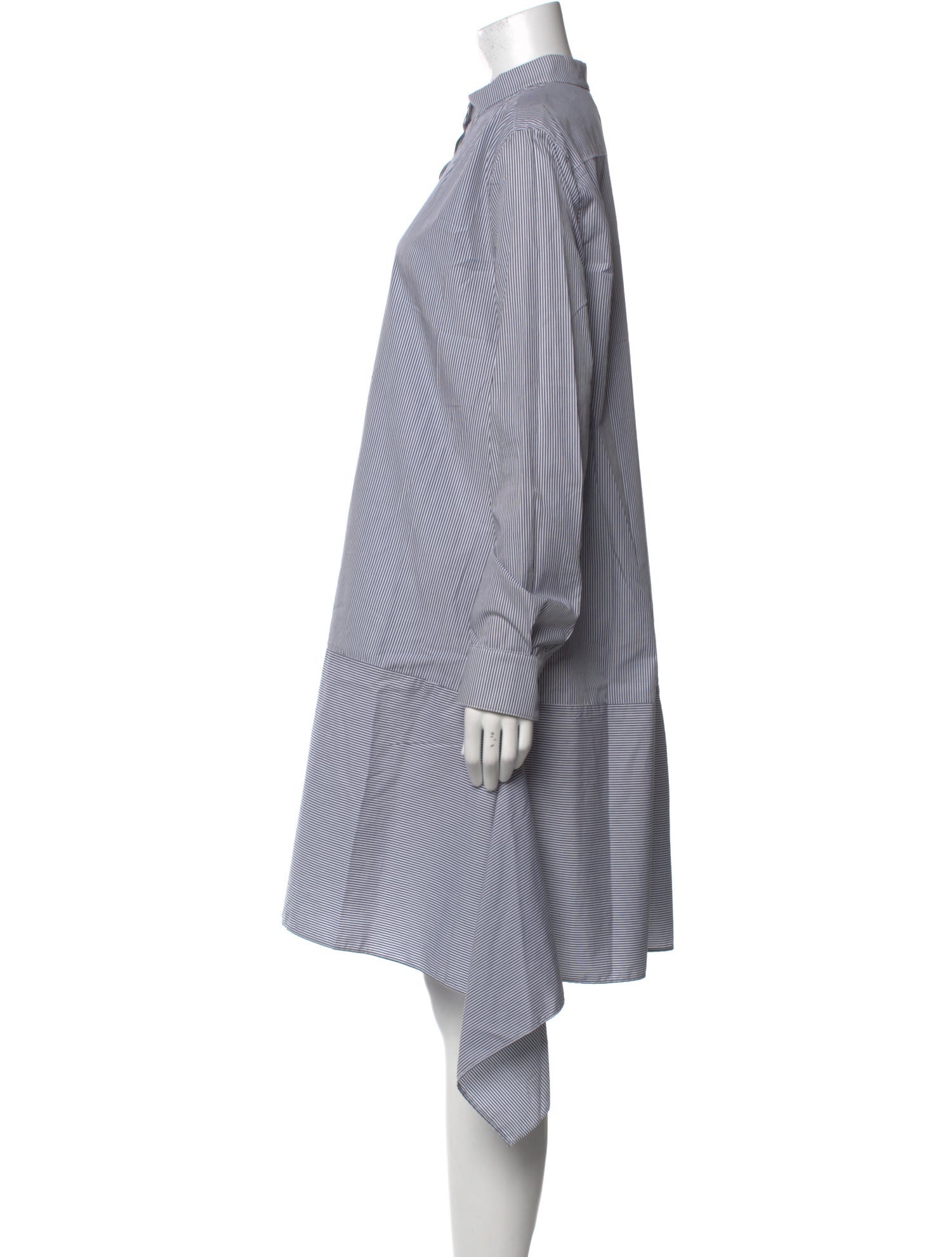 Scanlan Theodore Striped Knee-Length Dress