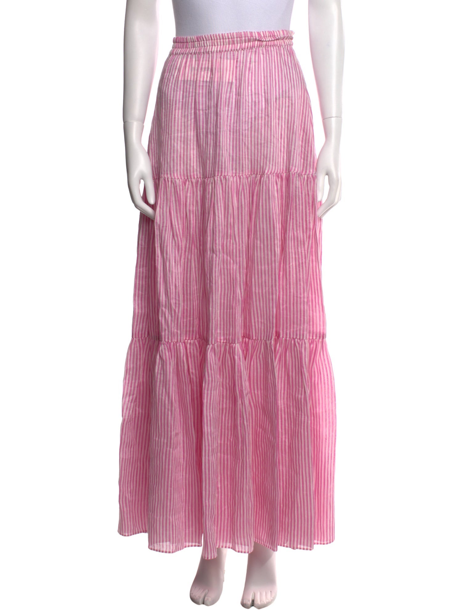 Scanlan Theodore Striped Long Skirt