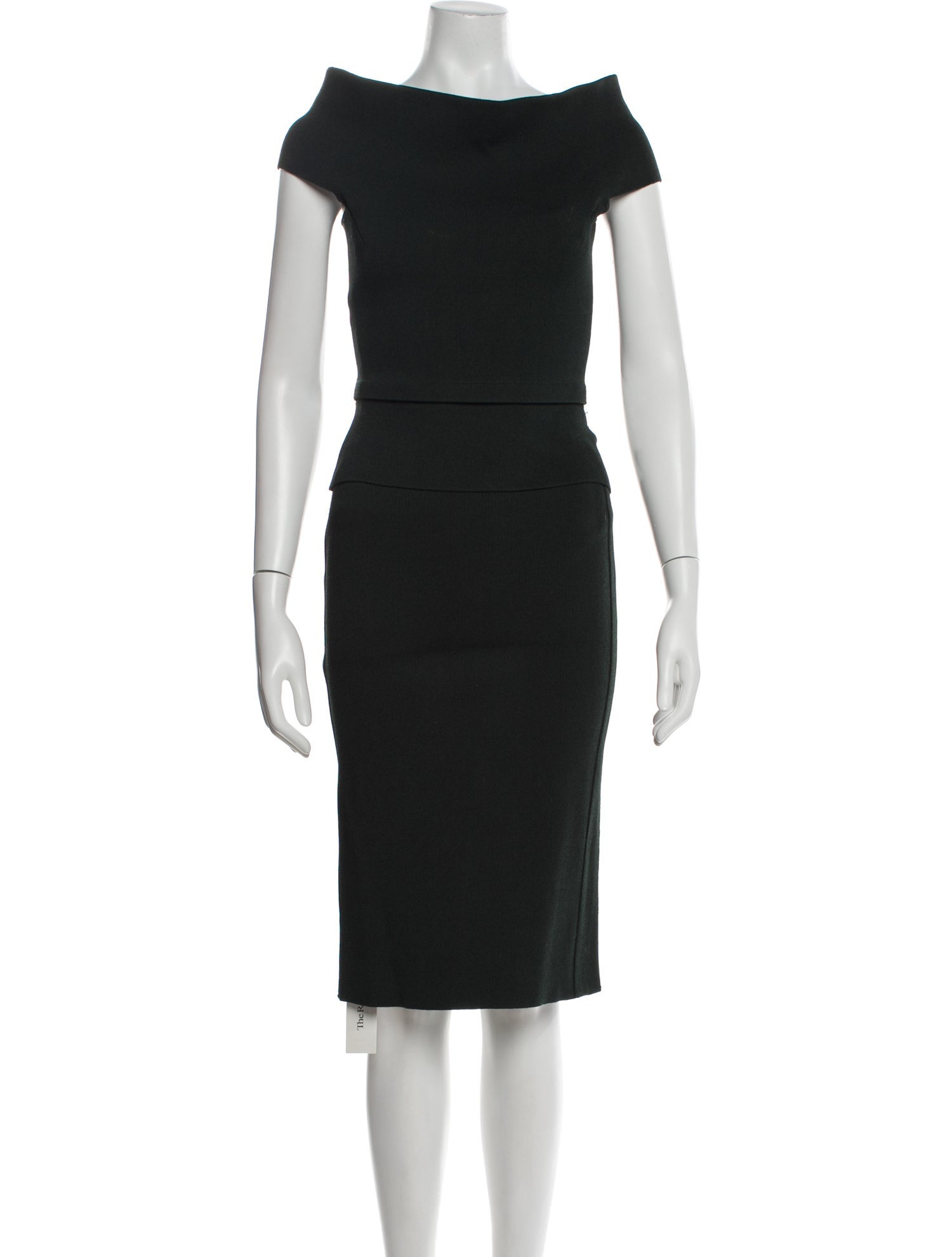 Scanlan Theodore Keyhole Accent Dress Set