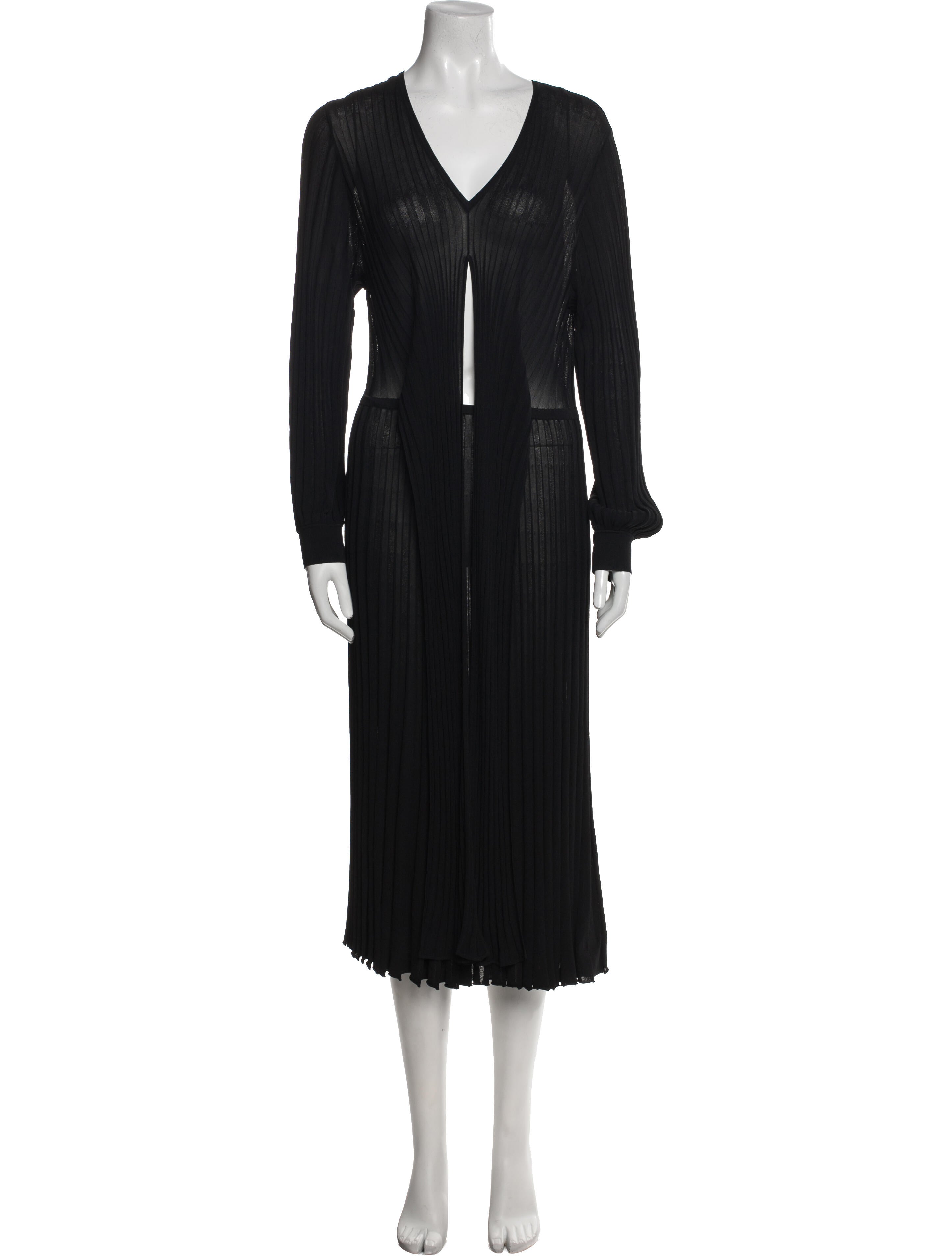 Scanlan Theodore V-Neck Midi Length Dress