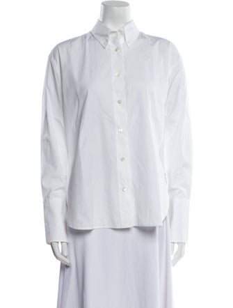 Scanlan Theodore Long Sleeve Button-Up Top