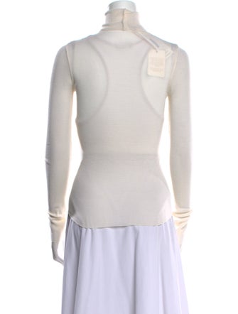 Scanlan Theodore Merino Wool Turtleneck Top