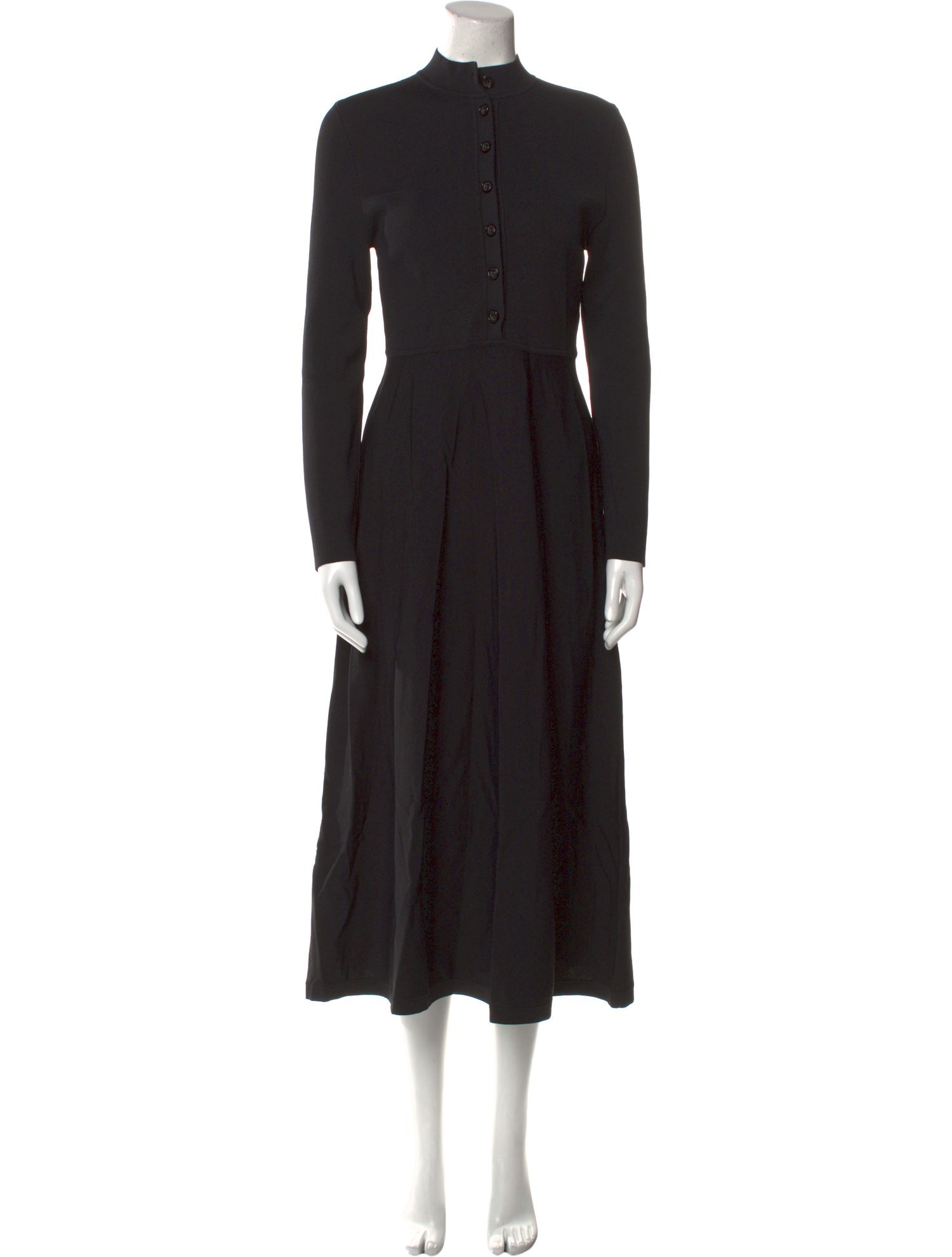 Scanlan Theodore Mock Neck Long Dress