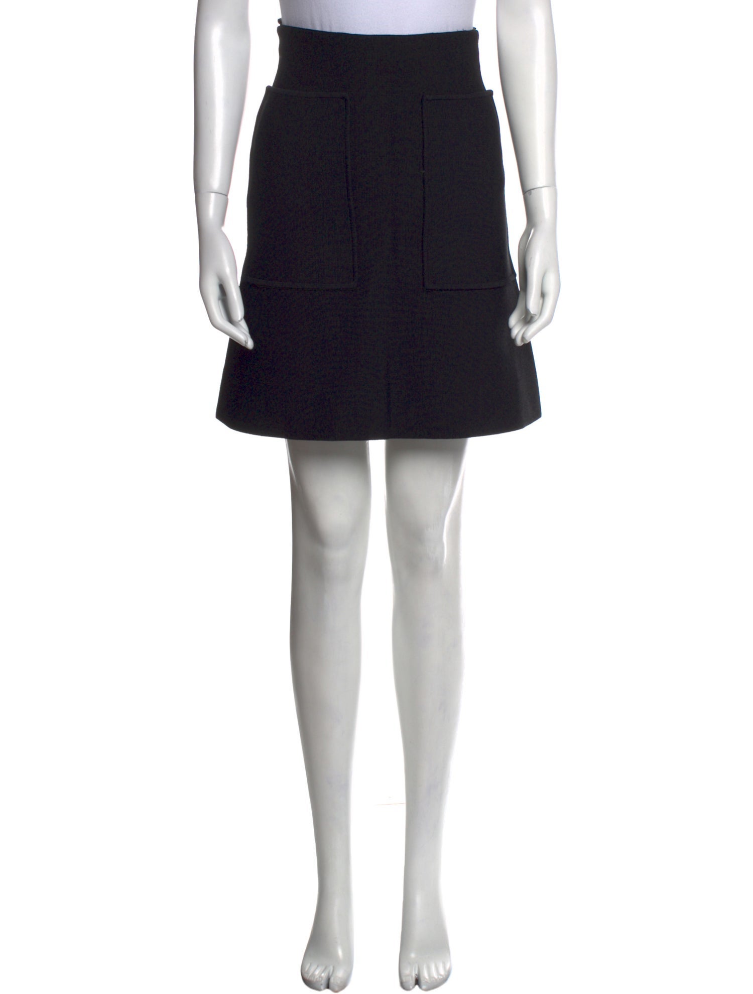 Scanlan Theodore Ruffle Embellishment Knee-Length Skirt