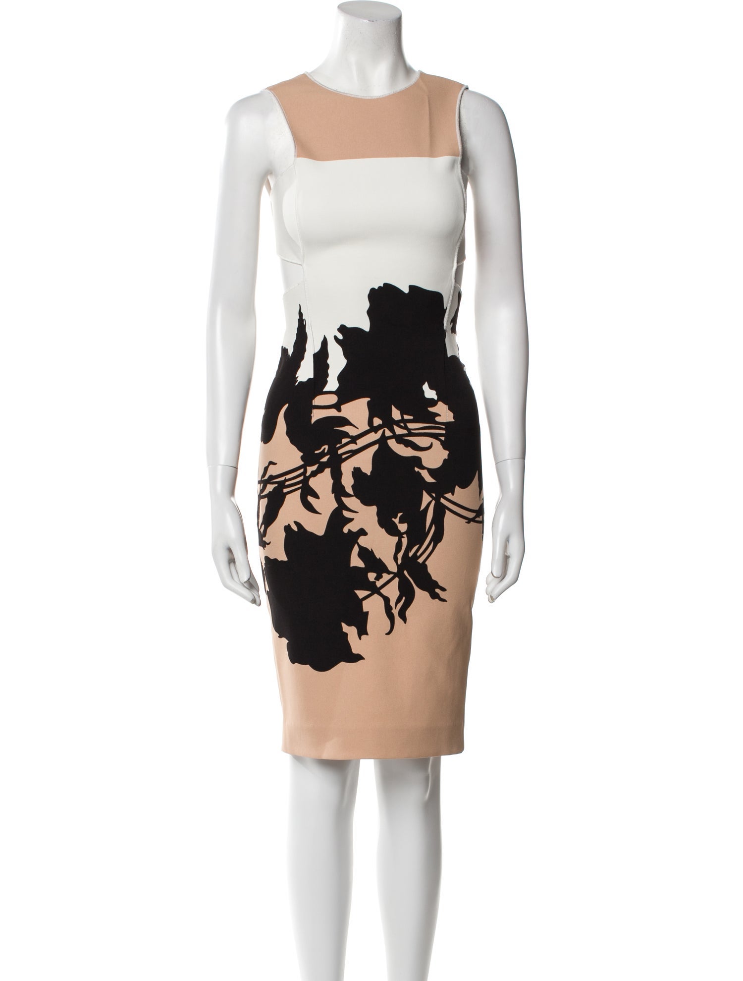 Scanlan Theodore Printed Knee-Length Dress