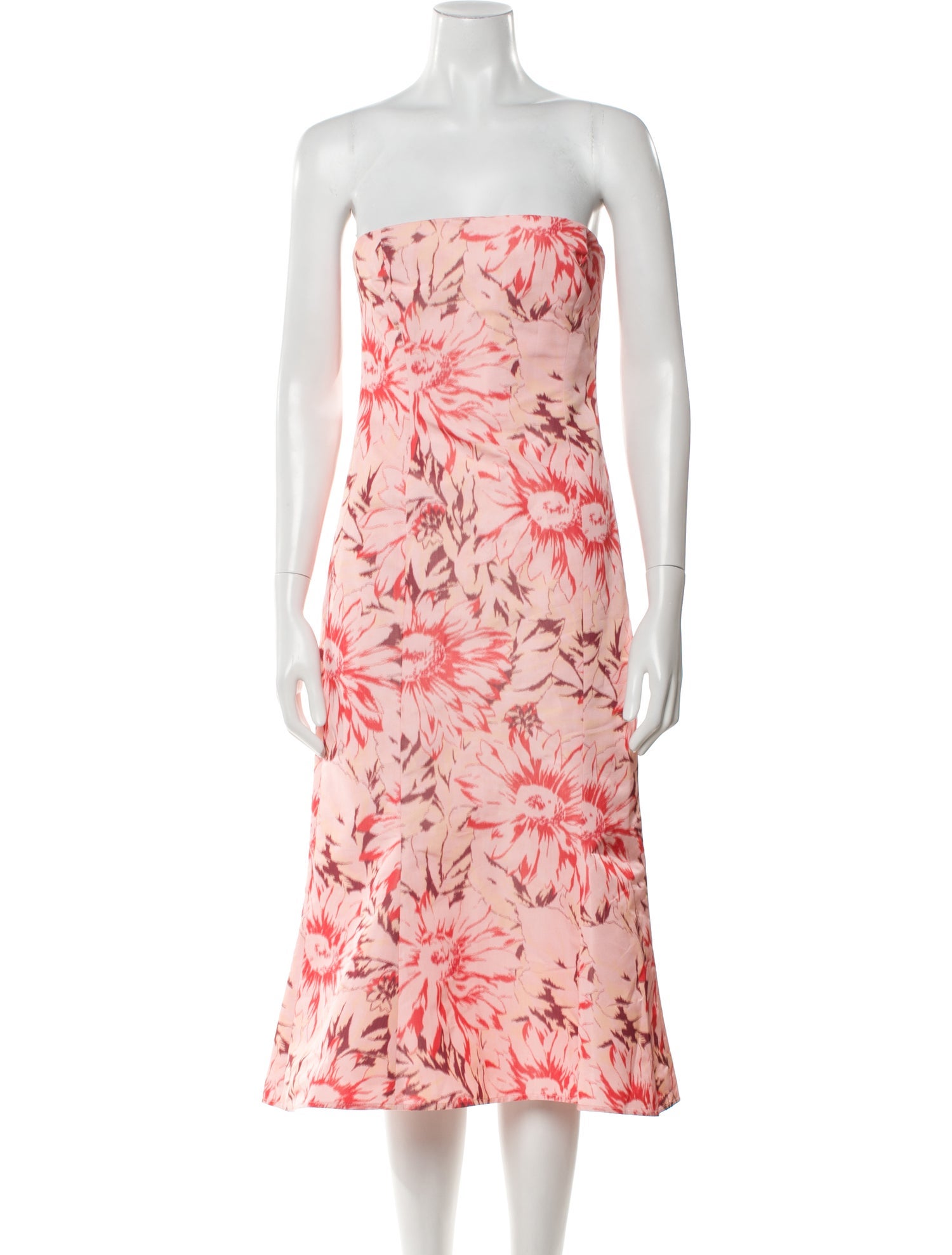 Scanlan Theodore Floral Print Knee-Length Dress w/ Tags