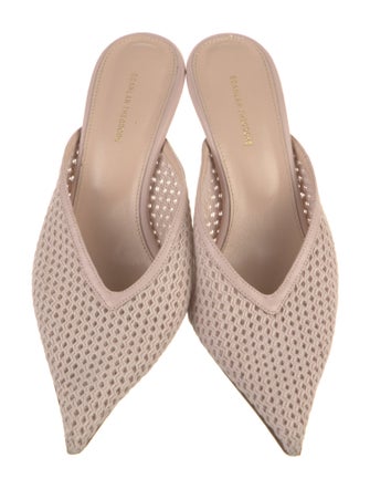 Scanlan Theodore Leather Trim Embellishment Mules