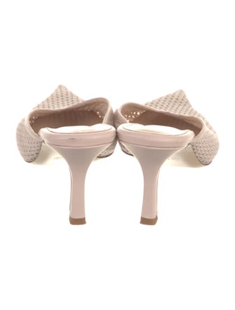 Scanlan Theodore Leather Trim Embellishment Mules