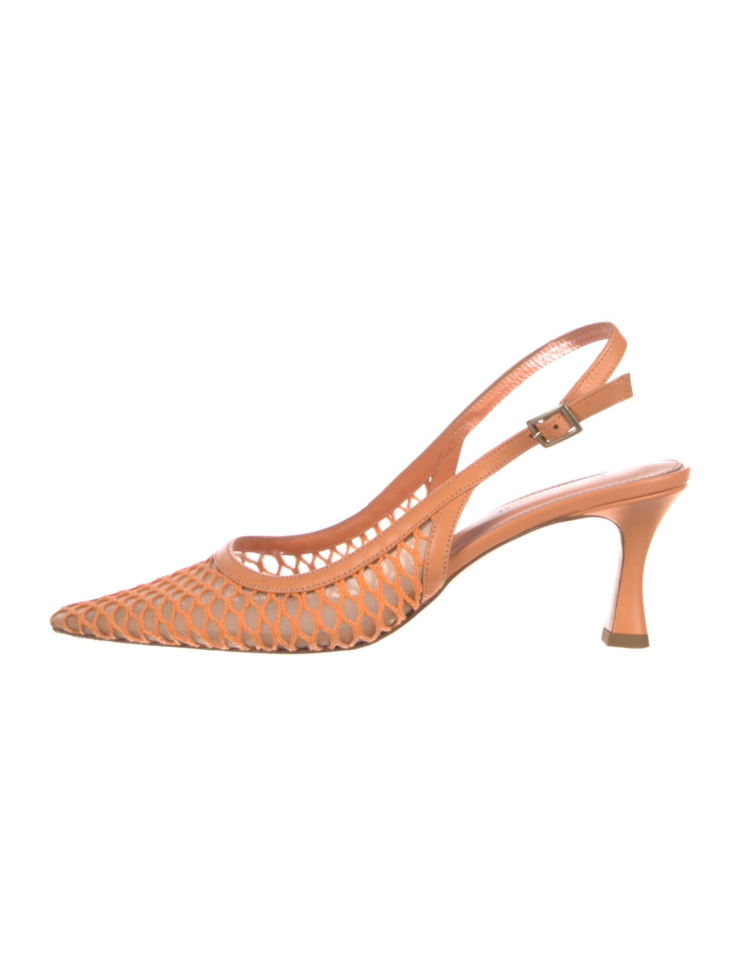 Scanlan Theodore Mesh Slingback Pumps