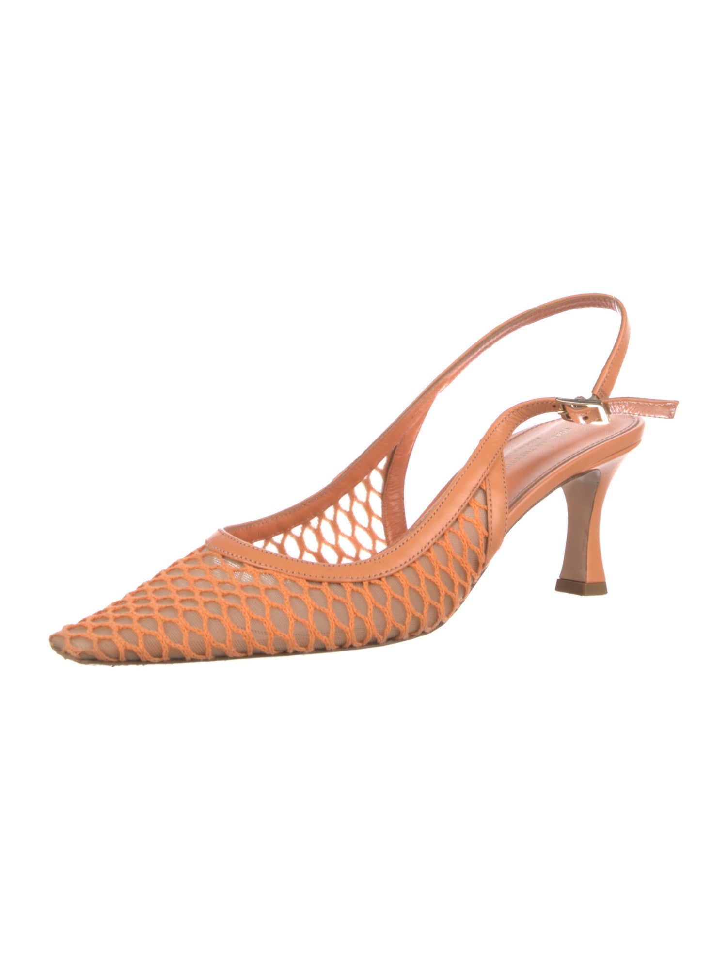 Scanlan Theodore Mesh Slingback Pumps