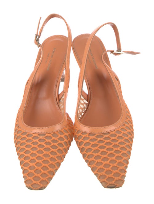 Scanlan Theodore Mesh Slingback Pumps