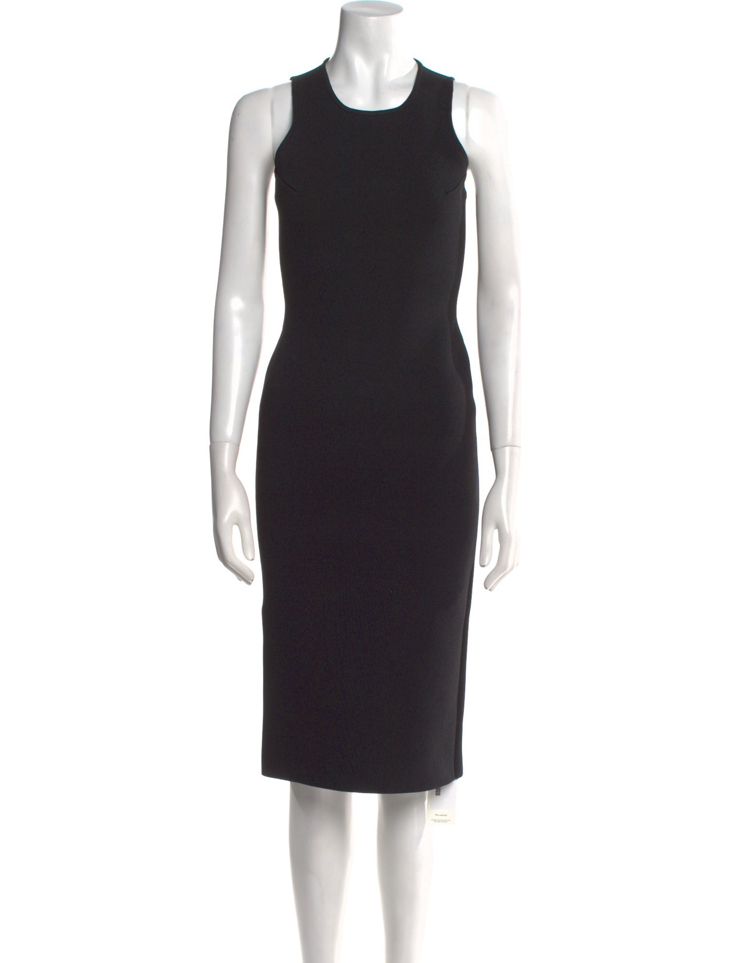 Scanlan Theodore Crew Neck Midi Length Dress
