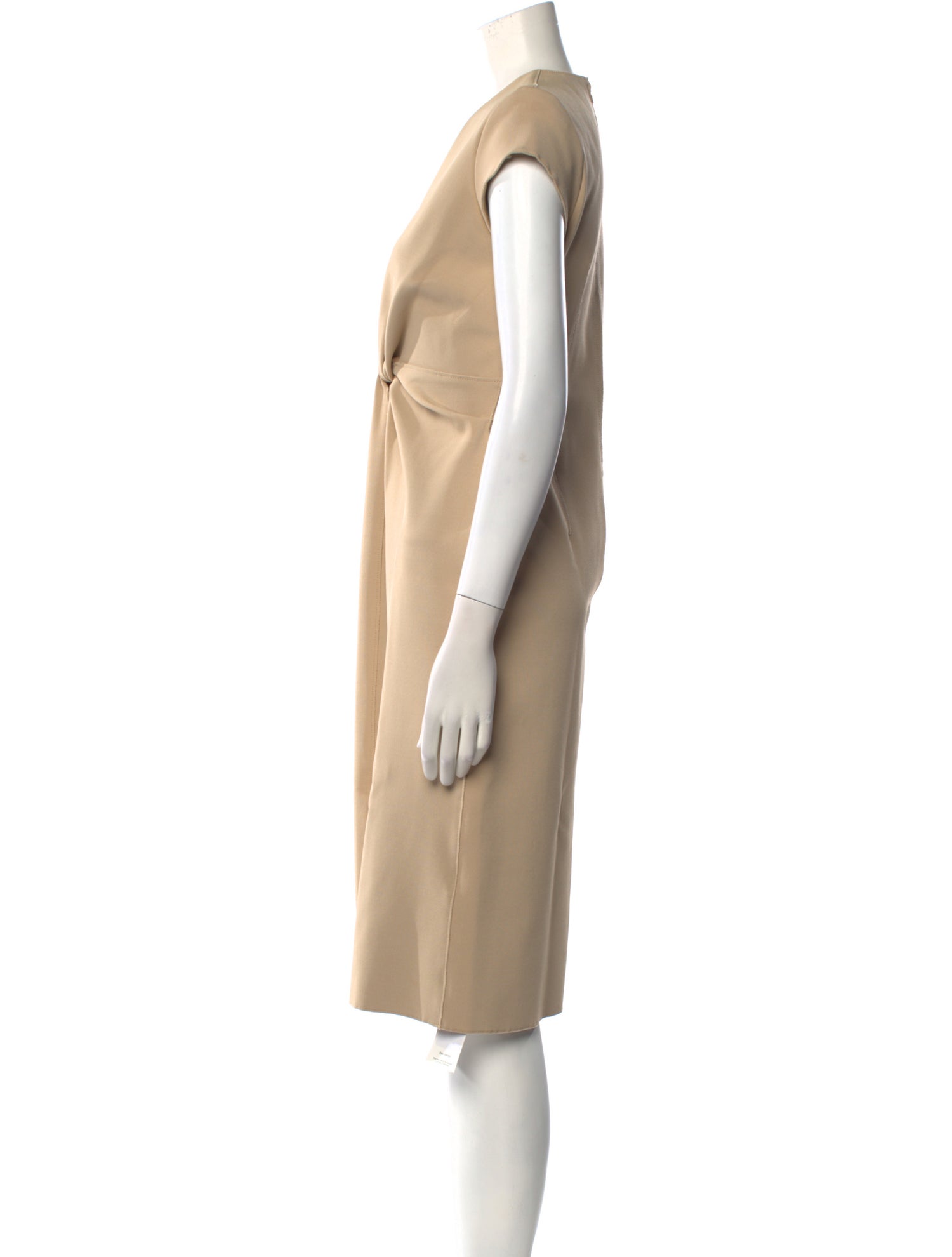 Scanlan Theodore V-Neck Midi Length Dress