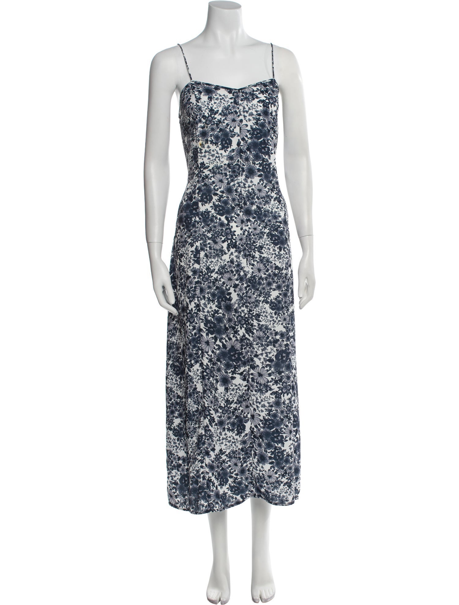 Scanlan Theodore Floral Print Long Dress