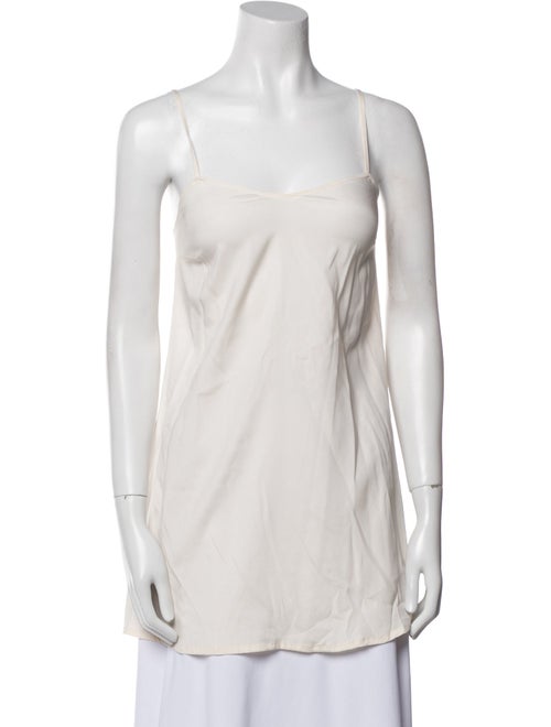 Scanlan Theodore Silk Square Neckline Tunic