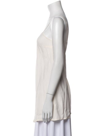 Scanlan Theodore Silk Square Neckline Tunic