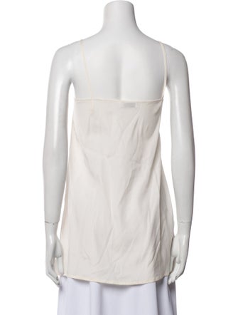 Scanlan Theodore Silk Square Neckline Tunic