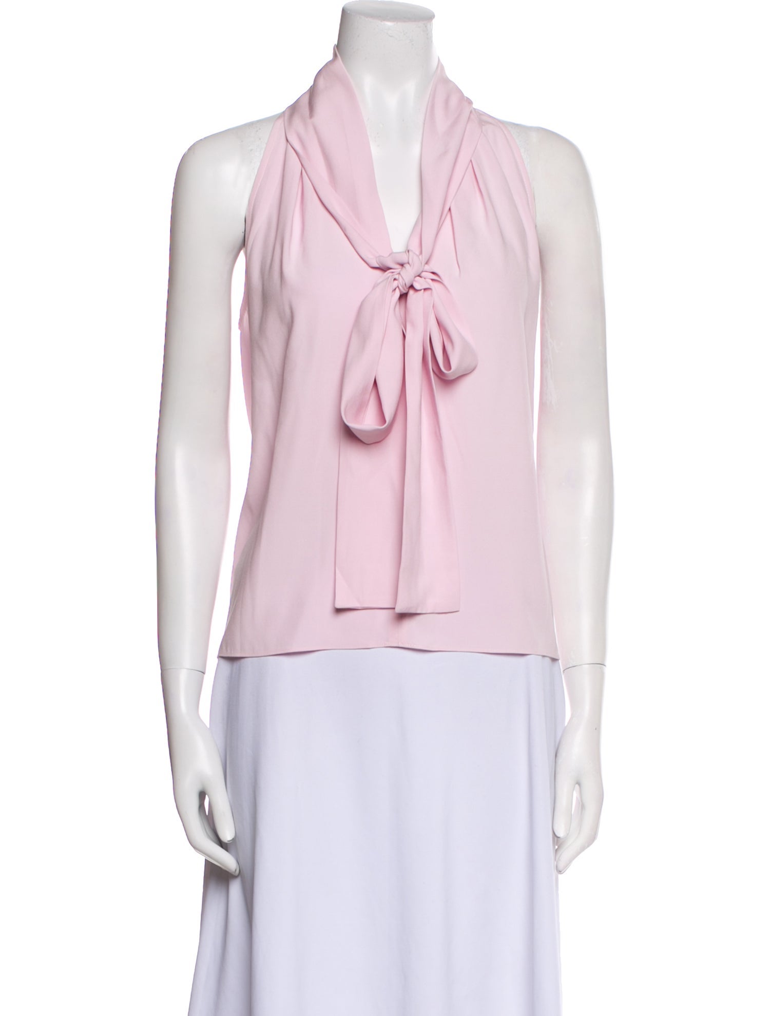 Scanlan Theodore Silk Tie Neck Blouse