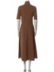 Scanlan Theodore Mock Neck Long Dress
