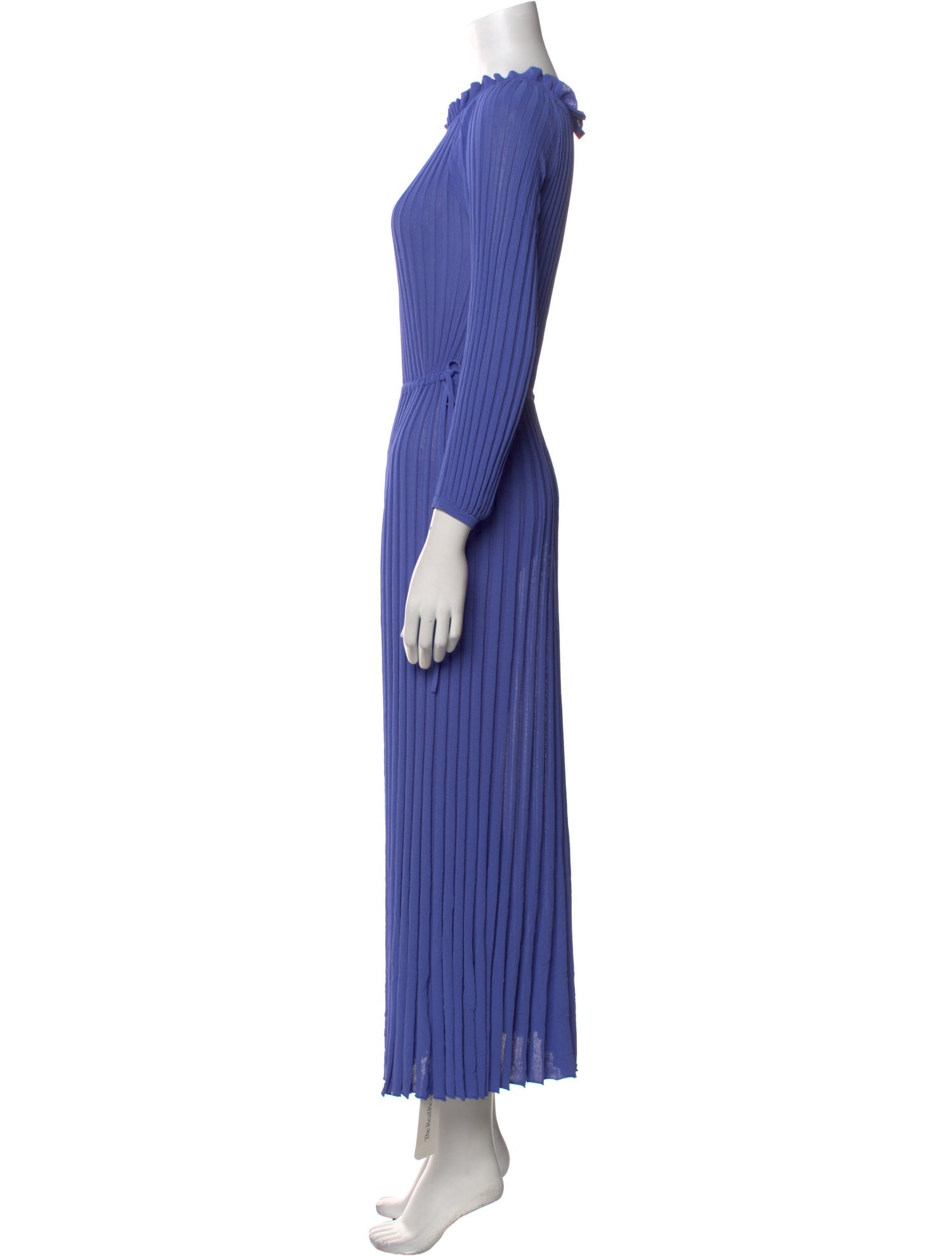 Scanlan Theodore Crew Neck Long Dress