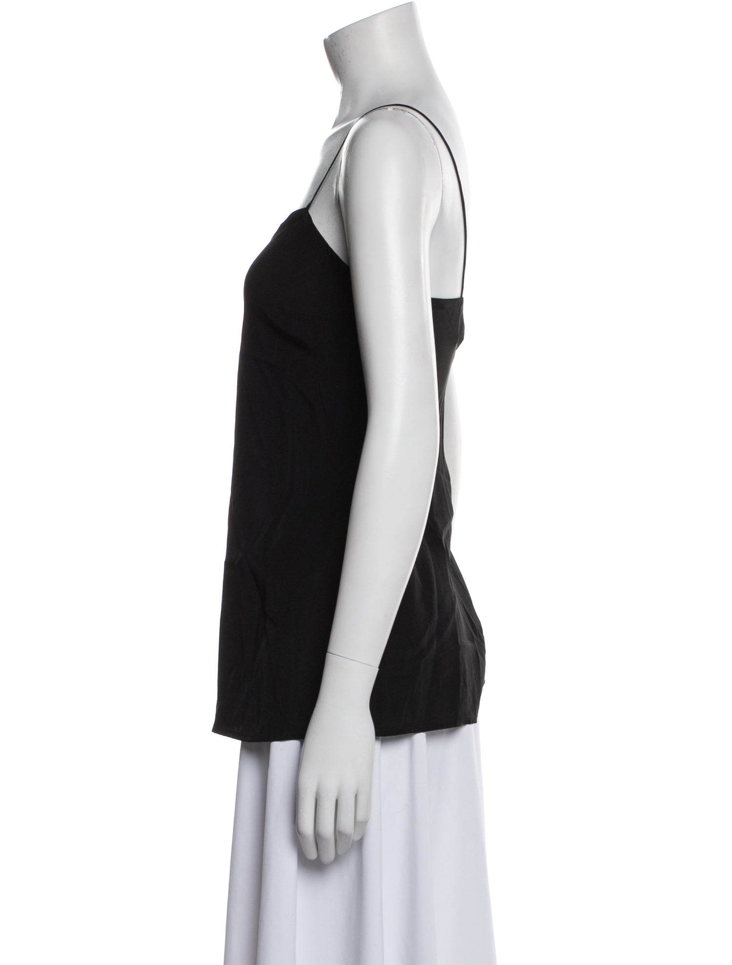 Scanlan Theodore Silk V-Neck Top