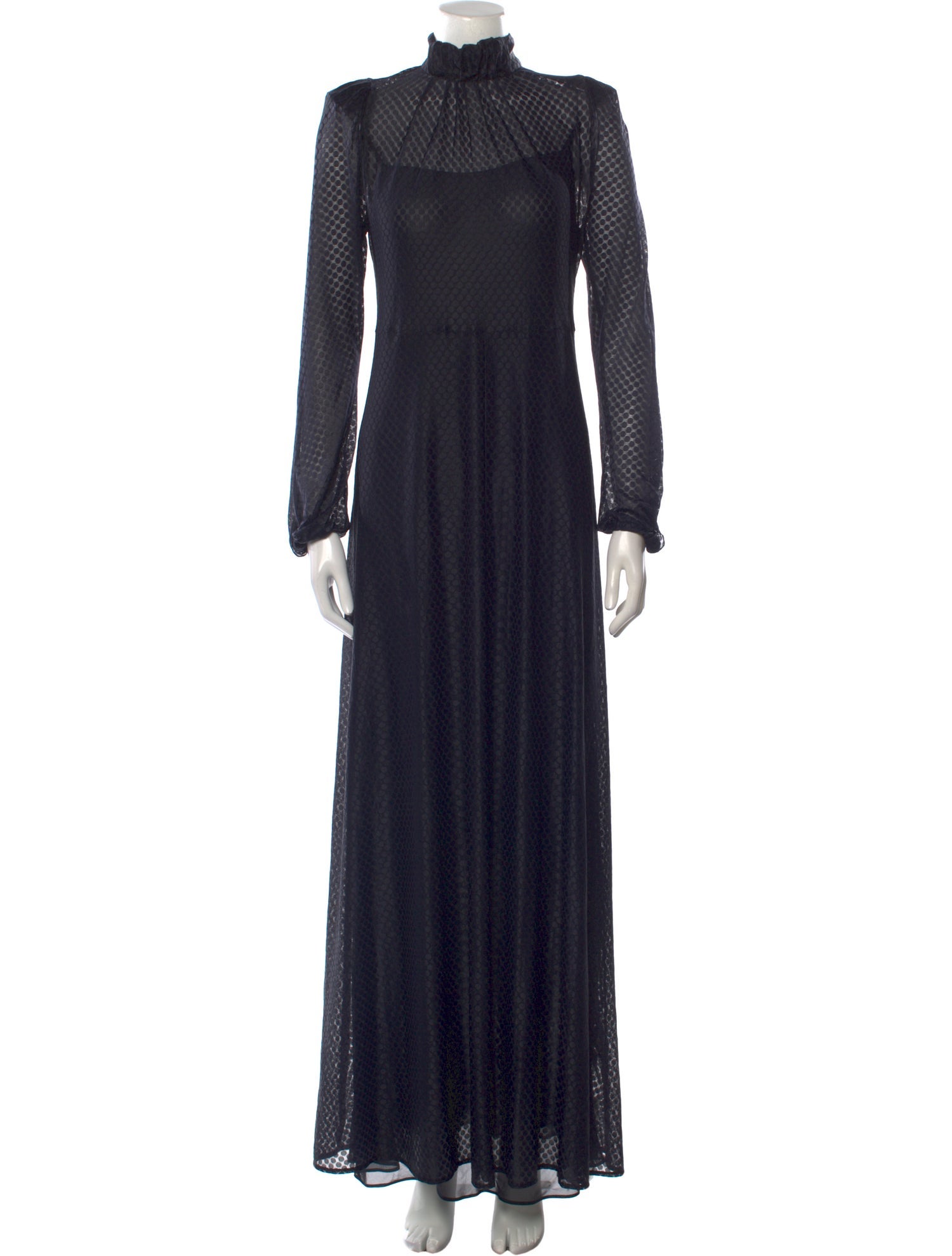 Scanlan Theodore Turtleneck Long Dress w/ Tags
