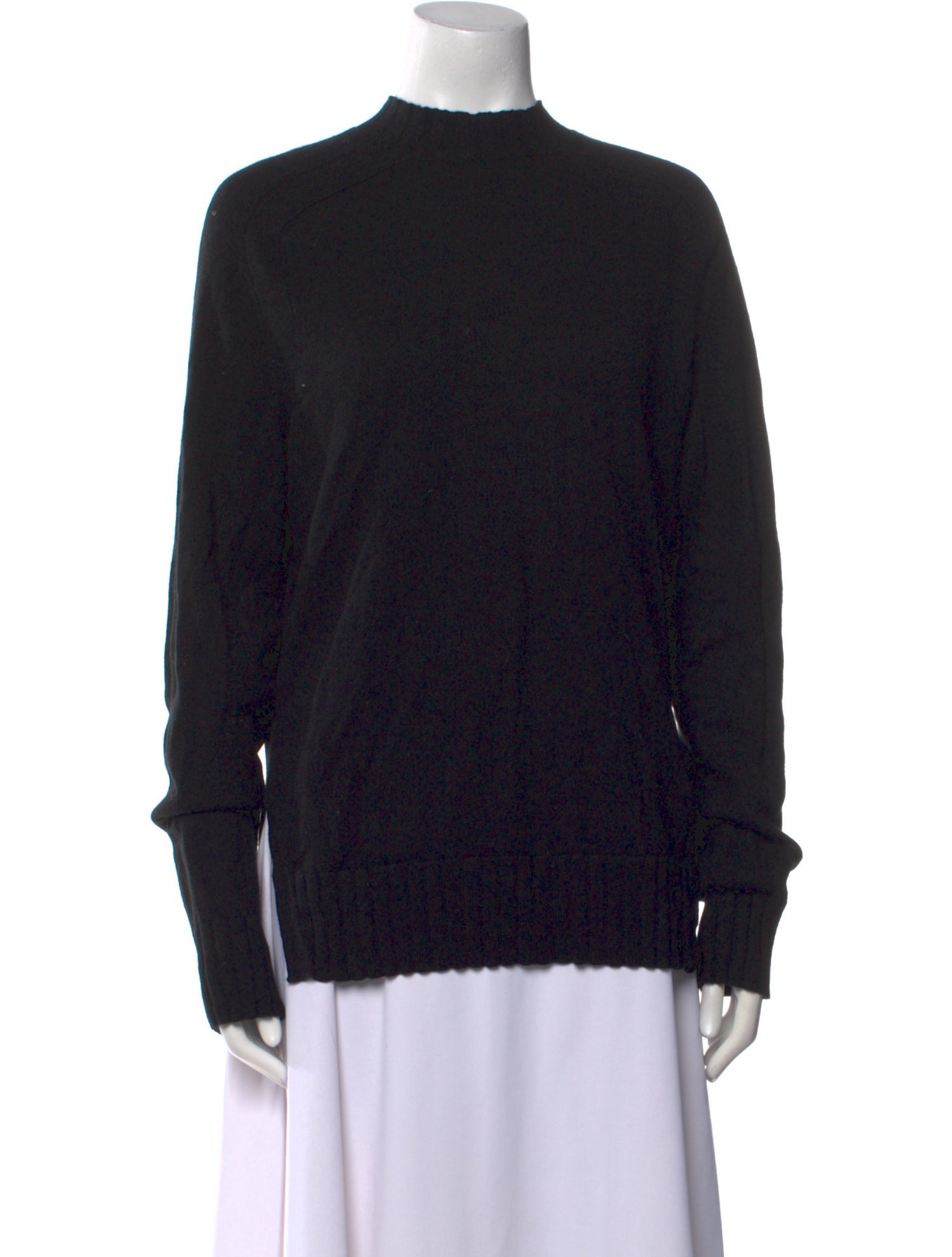 Scanlan Theodore Cashmere Mock Neck Sweater