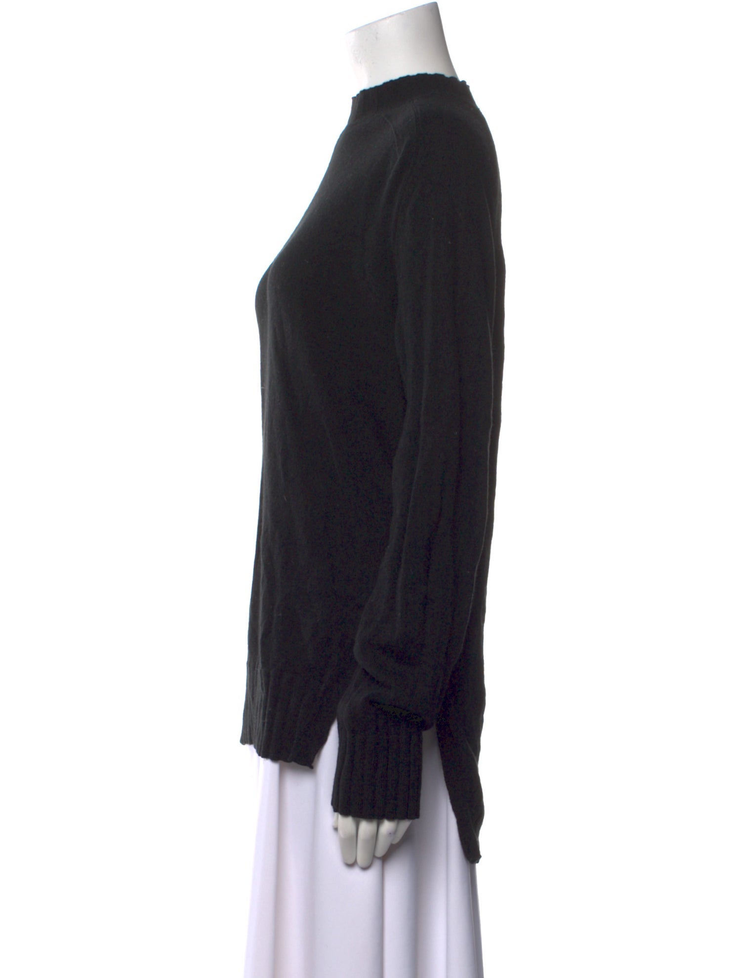 Scanlan Theodore Cashmere Mock Neck Sweater