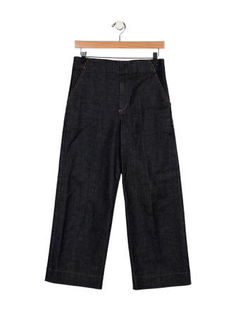 Scanlan Theodore High-Rise Wide Leg Jeans