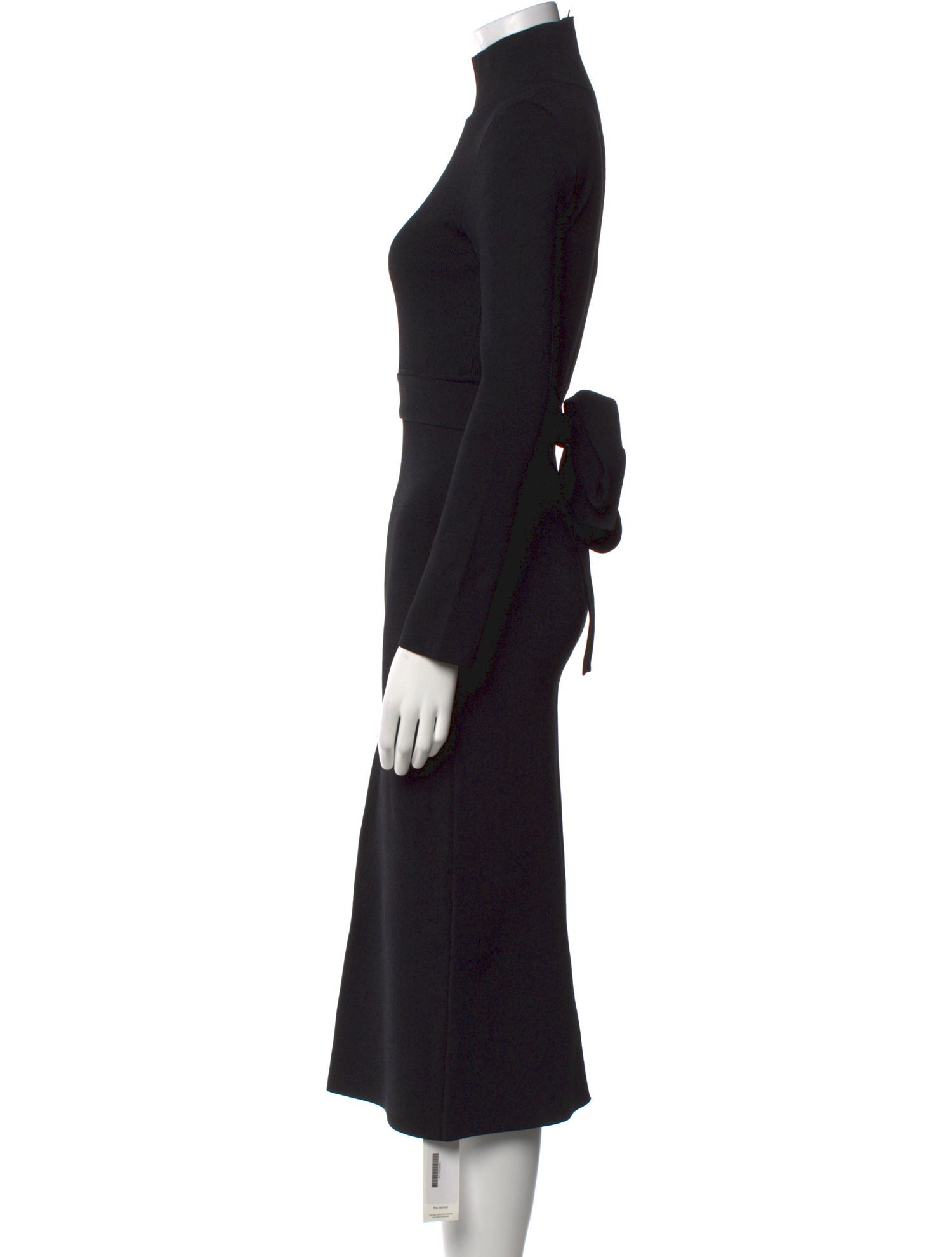 Scanlan Theodore Turtleneck Midi Length Dress