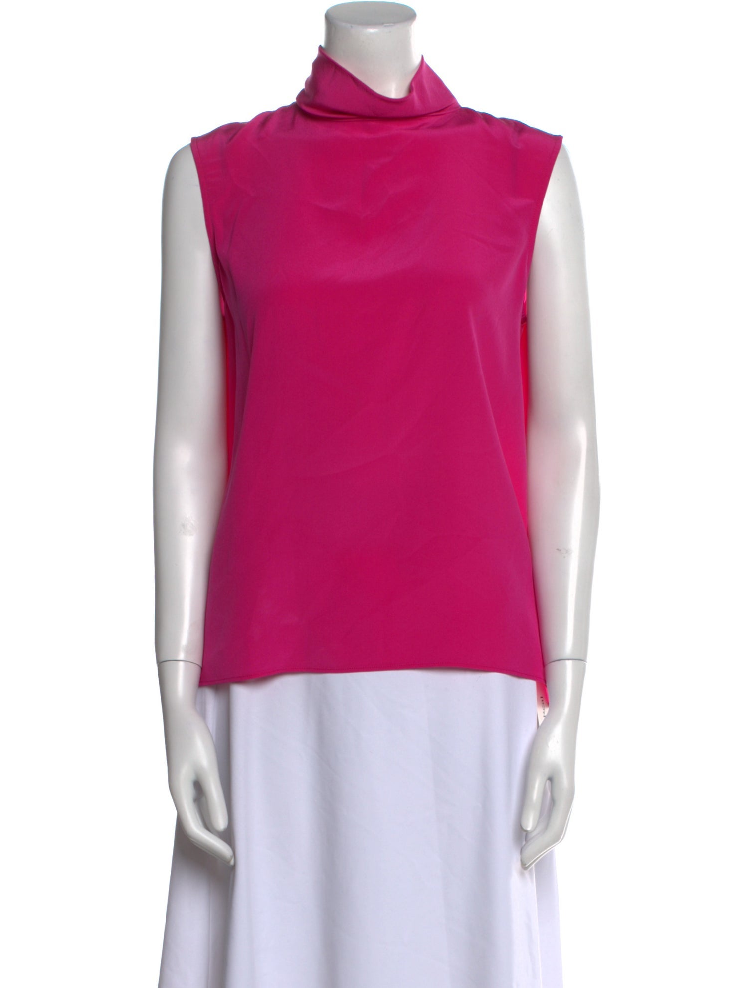 Scanlan Theodore Silk Turtleneck Top