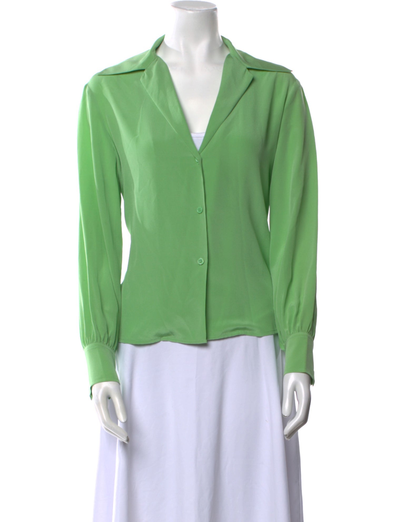 Scanlan Theodore Silk Long Sleeve Blouse
