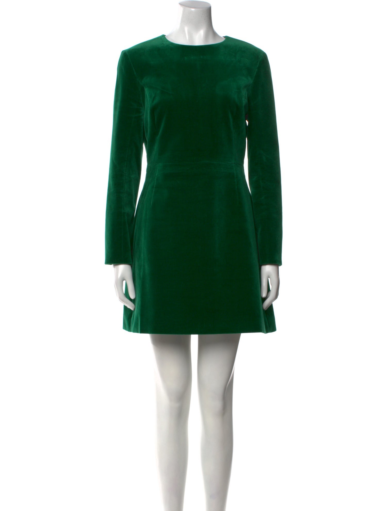 Scanlan Theodore Bateau Neckline Mini Dress