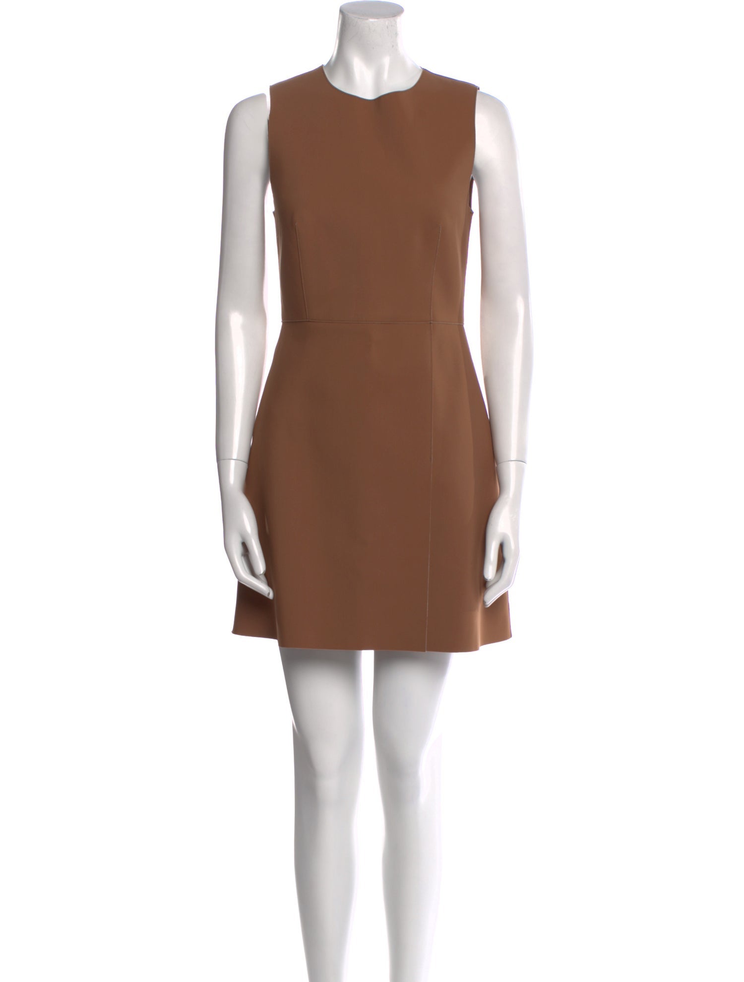Scanlan Theodore Crew Neck Mini Dress