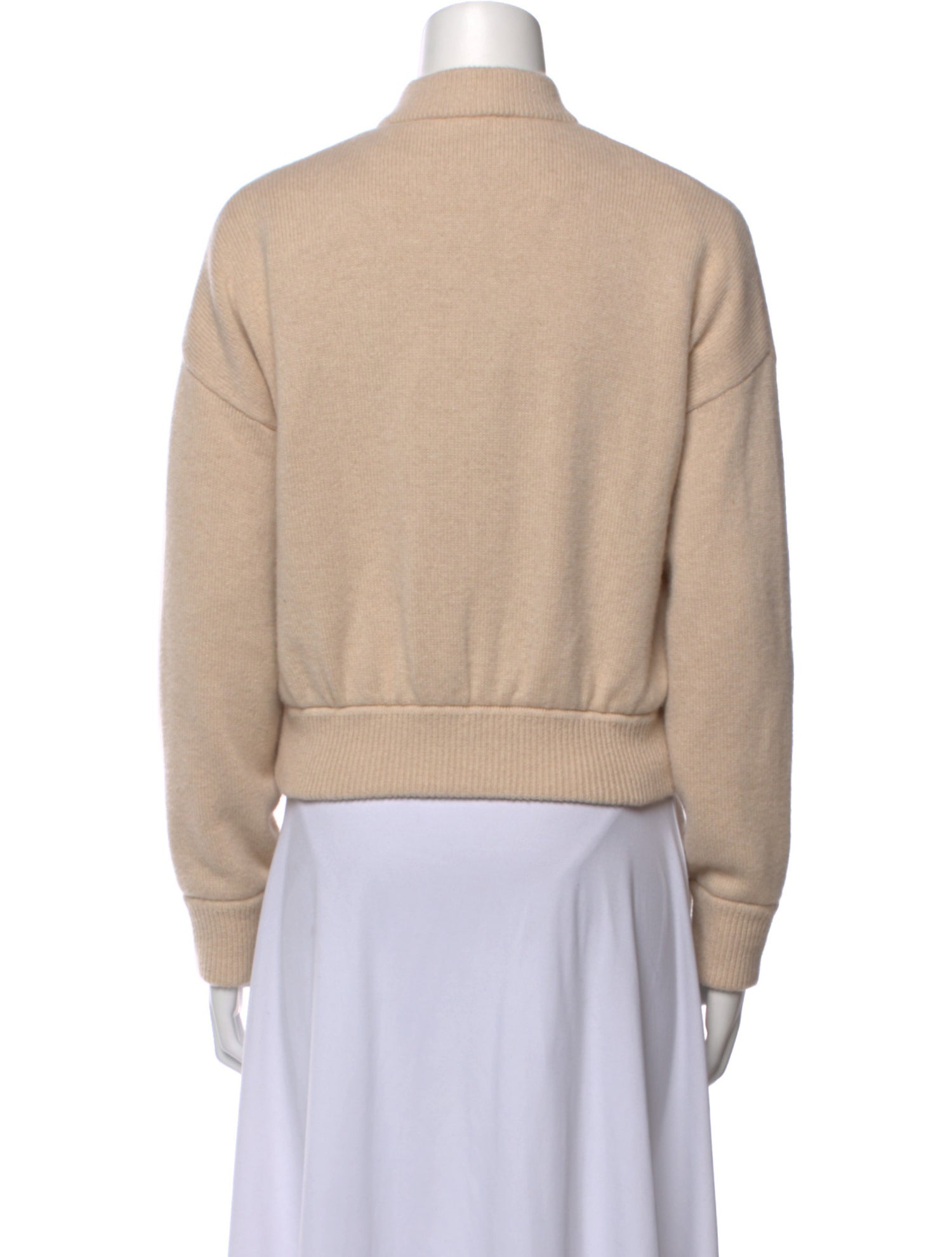Scanlan Theodore Cashmere Mock Neck Sweater